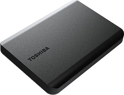 Toshiba Canvio Basics 2022 USB 3.2 External 2.5" HDD 1TB Black Code: 40459805