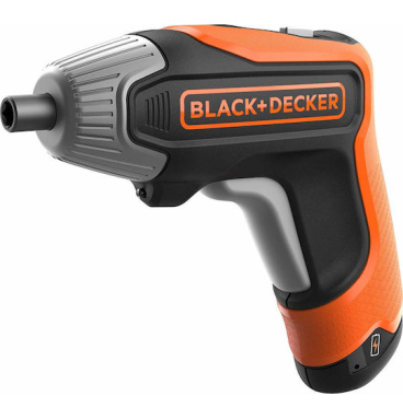 Black & Decker Κατσαβίδι Μπαταρίας 3.6V 5,5Nm σε Κασετίνα (BCF611CK-QW )