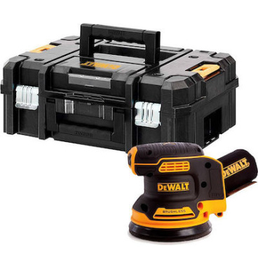 Dewalt Έκκεντρο Τριβείο 125mm Μπαταρίας 18V Solo με Ρύθμιση Ταχύτητας και με Σύστημα Αναρρόφησης -