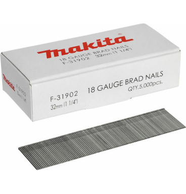 Makita Gauge Brad Nails 1,2x32mm F-31902 5000 pcs. (έως 18 δόσεις)
