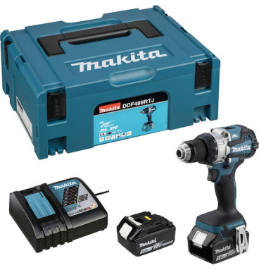 Δραπανοκατσάβιδο Μπαταρίας Makita DDF489RTJ 18V