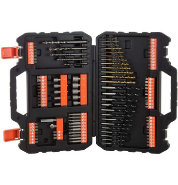 ΣΕΤ 109 TEM BLACK - DECKER ΜΕ ΜΥΤΕΣ - ΤΡΥΠΑΝΙΑ ΤΙΤΑΝΙΟΥ + ΚΑΣΕΤΙΝΑ A7200