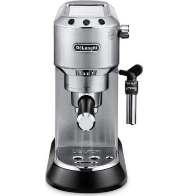 DeLonghi Dedica Style EC 685.M Freestanding Espresso machine Black,Metallic,Silver 1.1 L Semi-auto (EC685.S/M) 8004399331198