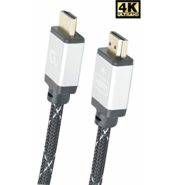 CABLEXPERT 4K HIGH SPEED HDMI CABLE WITH ETHERNET "SELECT PLUS SERIES" 2M