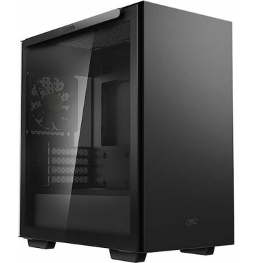 Deepcool Macube 110 Mini Tower Κουτί Υπολογιστή με Πλαϊνό Παράθυρο Μαύρο