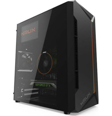 KRUX Astro Cube Black Computer Case KRX