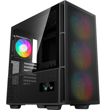 Gaming PC Case Deepcool CH560 Digital ARGB Mid Tower με Πλαϊνό Παράθυρο, Μαύρο R-CH560-BKAPE4D-G-1