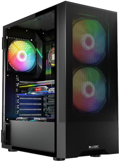 Logic ARYA ARGB MINIDI USB 3.0 Case Black LGC