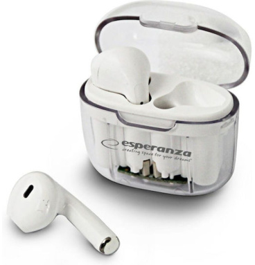 Esperanza EH237W Bluetooth In-Ear Headphone TWS White