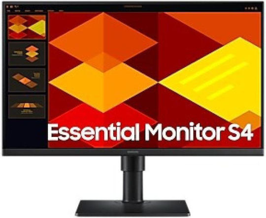Samsung S4 S40GD IPS Monitor 24" FHD 1920x1080 με Χρόνο Απόκρισης 5ms GTG – έως 60 δόσεις