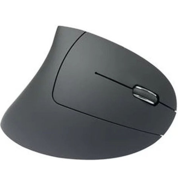 MediaRange Ergonomic 6-Button Wireless Mouse for Right-Handers Black MROS232