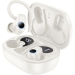 Hoco EQ8 In-ear Bluetooth Handsfree Ακουστικά με Θήκη Φόρτισης Milky White