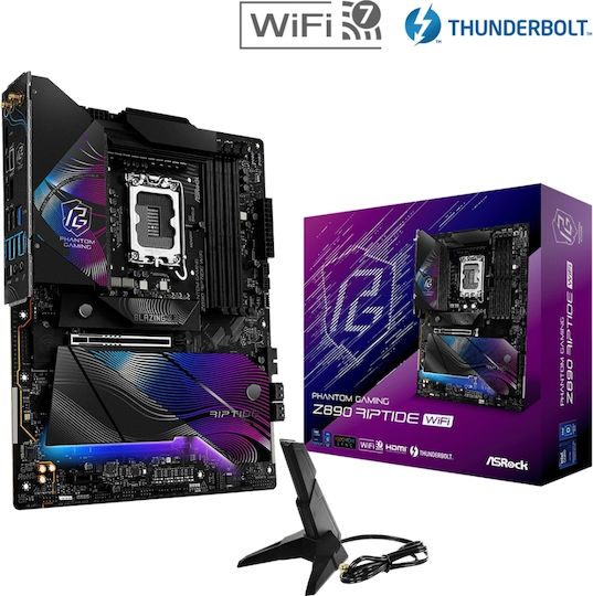 ASRock Z890 Riptide WiFi Motherboard ATX με Intel 1851 Socket