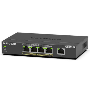 NetGear GS305PP Unmanaged L3 PoE+