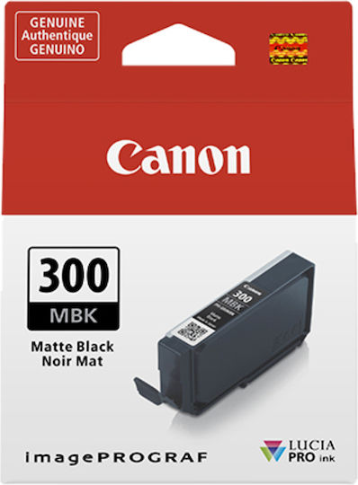 Canon PFI-300 Μελάνι Εκτυπωτή InkJet Matte Μαύρο (4192C001) (CANPFI-300MBK)