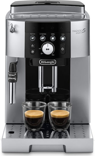 Delonghi Magnifica S Smart ECAM250.23.SB Αυτόματη Μηχανή Espresso 1450W Πίεσης 15bar με Μύλο Άλεσης (ECAM 250.23.SB) 8004399334120
